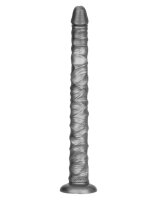 LoveToy King Sized Vibrating Vibrax Slider 40,5cm Silver