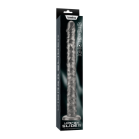 LoveToy King Sized Vibrating Vibrax Slider 40,5cm Silver