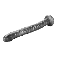 LoveToy King Sized Vibrating Vibrax Slider 40,5cm Silver