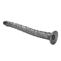 LoveToy King Sized Vibrating Vibrax Slider 40,5cm Silver
