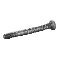 LoveToy King Sized Vibrating Vibrax Slider 40,5cm Silver