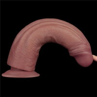 LoveToy Power Cock 26,5 cm Vibrating Dual Desinty Nude