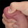 LoveToy - Power Cock 21,5cm - Vibrating Dual Desinty - Nude