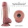 LoveToy - Power Cock 21,5cm - Vibrating Dual Desinty - Nude