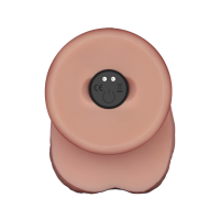 LoveToy Vibrating Sliding Skin Pro II with remote control 10"/ 25 cm Nude