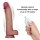 LoveToy Vibrating Sliding Skin Pro II with remote control 10"/ 25 cm Nude
