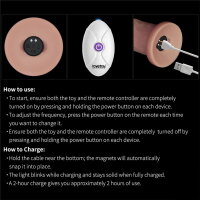 LoveToy Vibrating Sliding Skin Pro II with remote control - 9" / 23 cm Nude