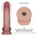 LoveToy Vibrating Sliding Skin Pro II with remote control - 8,5" / 22 cm Nude