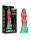 LoveToy Dual Density  Inflatable Dildo 10" / 25 cm Red/Green