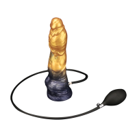 LoveToy Dual Density Inflatable Dildo 10" / 25 cm...