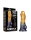 LoveToy Dual Density Inflatable Dildo 8" / 20 cm Gold/Black