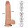 LoveToy Ingen Vibrating Enhanced Strap-on Set 9,5"/ 24 cm Size L/XL/2XL Nude