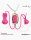 INTOYOU Tickly Nipple Clamps with Necklace (with App Control) - Pink