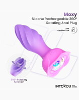 INTOYOU Moxy Butt Plug 360º Rotation (with App Control) Lila