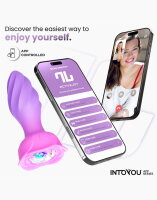 INTOYOU Moxy Butt Plug 360º Rotation (with App Control) Lila