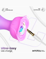 INTOYOU Moxy Butt Plug 360º Rotation (with App Control) Lila