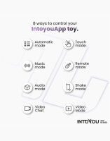 INTOYOU Bimby Biting and Double Tongue Tapping Vibrator with App Pink