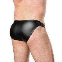 Amorable Wetlook Briefs Schwarz One Size