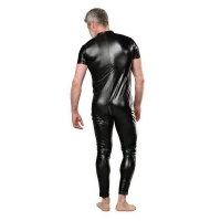 Amorable Wetlook Overall Black S