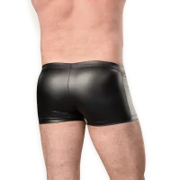 Amorable Wetlook-Shorts Schwarz S-M