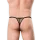 Amorable Fischnetz Tanga Schwarz One Size