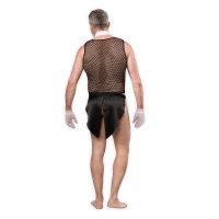 Amorable Sexy Gigolo 5-teiliges Set Schwarz Weiß M-L