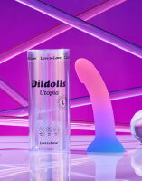 Love to Love Utopia Dildolls Size L Rose/Violet/Blue 19,5 cm