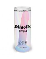 Love to Love Utopia Dildolls Size XL Rose/Violet/Blue 21 cm