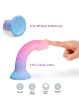 Love to Love Utopia Dildolls Size XL Rose/Violet/Blue 21 cm