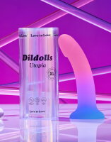 Love to Love Utopia Dildolls Size XL Rose/Violet/Blue 21 cm