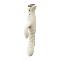 ZALO Mose 2 Rabbit-Vibrator mit Stoßfunktion Weiß