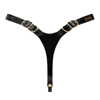 Strap-On-Me Kunstleder-Harness Fabulous Schwarz Gold One Size