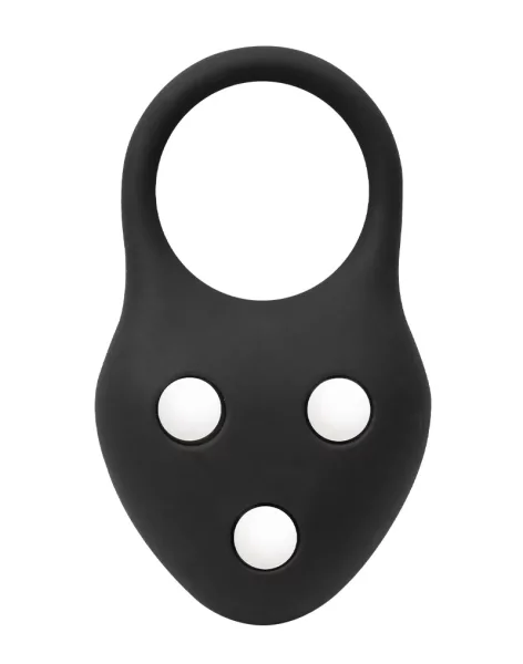 Rimba Ballstretcher mit Gewicht aus Silikon Schwarz Ø 3,2 cm 110 g