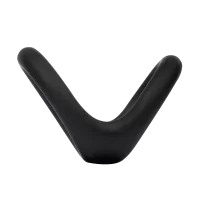 Rimba Doppelter Penisring aus Silikon Schwarz Ø 2,5–3 cm