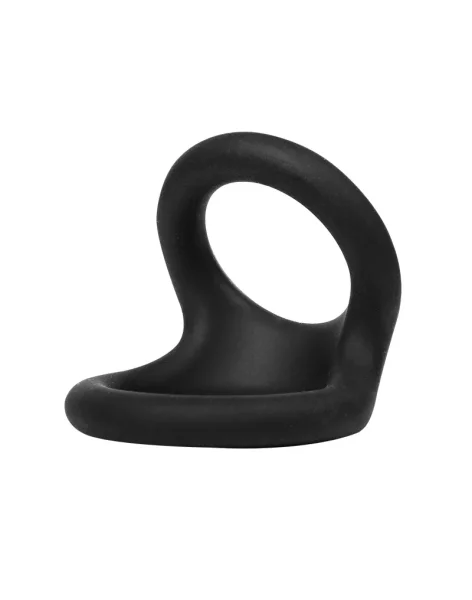 Rimba Doppelter Penisring aus Silikon Schwarz Ø 3–3,5 cm