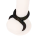 Rimba Penis Ring in Figure-8 Shape Silicone Black Ø 2 cm