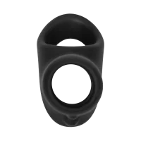 Rimba Penishülle aus Silikon Schwarz Ø 4,75 cm