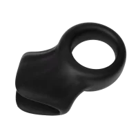 Rimba Silicone Penis Ring Black Ø 2.2 cm