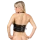 Rimba Leder-Bustier mit Ketten Schwarz One Size