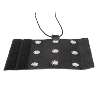 Rimba Leder-Penishülle mit Nägeln Schwarz