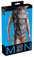 Svenjoyment Betonendes Kurzarm-Shirt Mehrfarbig S