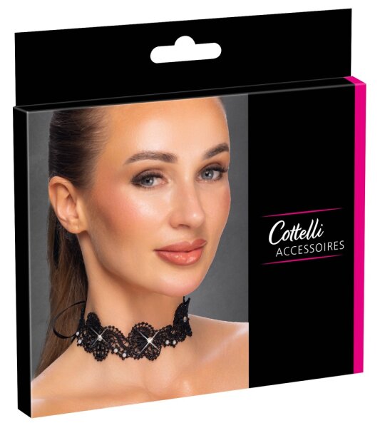 Cottelli Collection Halsband schwarz S-L