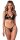 Obsessive Keira Lise 2-Piece Set with Bra and Thong Black S-M