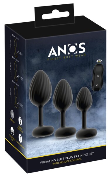 ANOS Vibrating Butt Plug Training Set