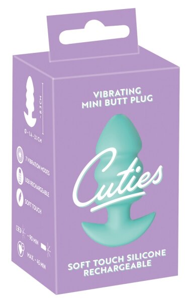 You2Toys Cuties Vibrating Plugs Green