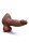B-Vibe Slipskin Realistic Silicone Dildo 8 Inch Girthy Brown