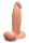 B-Vibe Slipskin Realistic Silicone Dildo 8 Inch Girthy Mocha