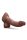 B-Vibe Slipskin Realistic Silicone Dildo 10 Inch Curved Brown