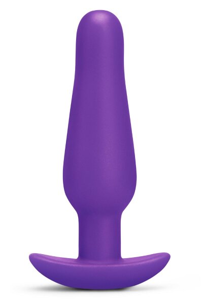 B-Vibe Rookie Anfänger Silikon Analplug Lila