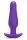 B-Vibe Rookie Anfänger Silikon Analplug Lila